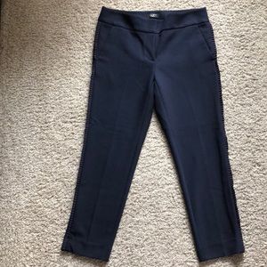 Loft Marisa Ankle Pants w/ Side Detail